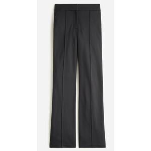 NWT J. Crew Black Demi-boot Ponte Pant Women's Sz 0  Knit Office Professional